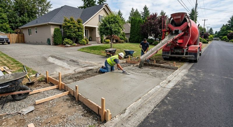Concrete Installation in Monroe, MI