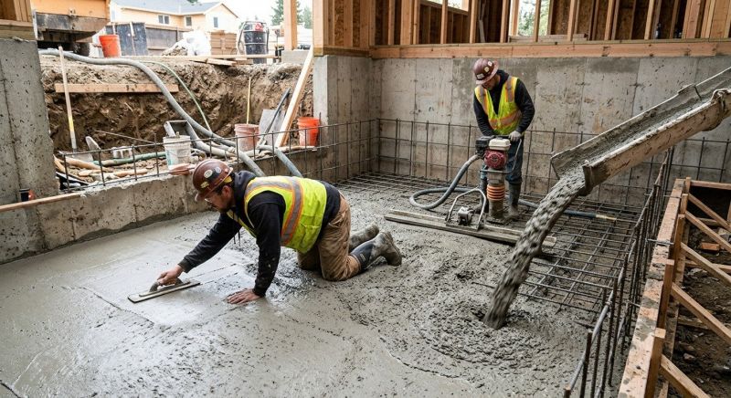 Basement Concrete Pouring in Monroe, MI