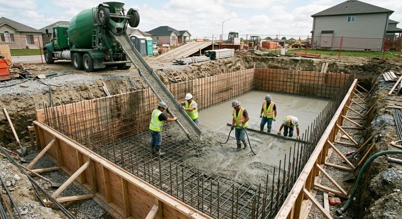 Basement Concrete Pouring in Monroe, MI