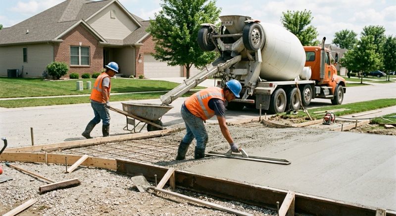 Cement Pouring Service in Monroe, MI