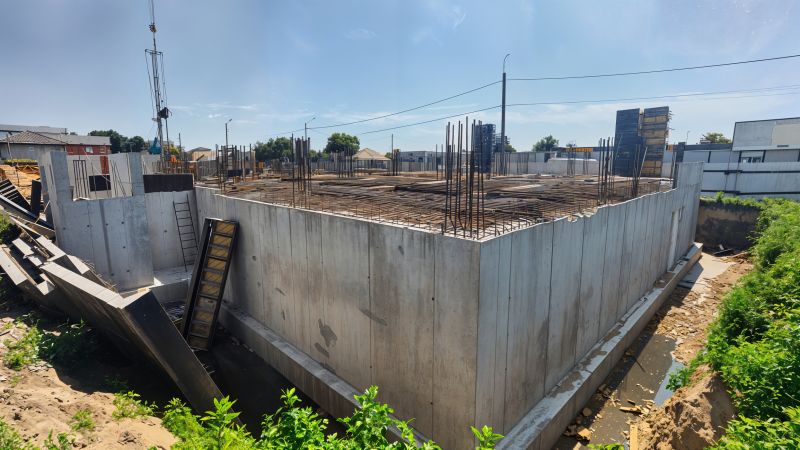 Commercial Slab Construction in New Boston, MI