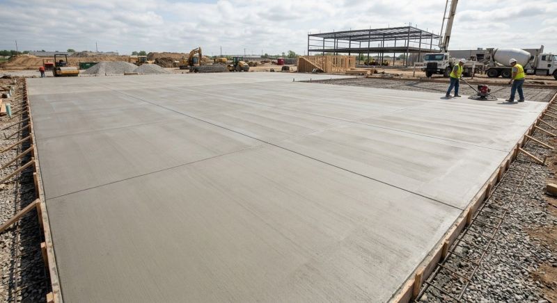 Commercial Slab Construction in Romulus, MI