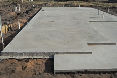 Commercial Slab Installation in New Boston, MI