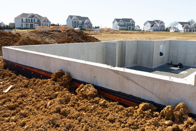 Concrete Foundation Installation in Newport, MI
