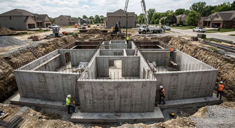 Foundation Construction in Carleton, MI