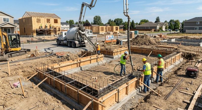Foundation Construction in Ida, MI