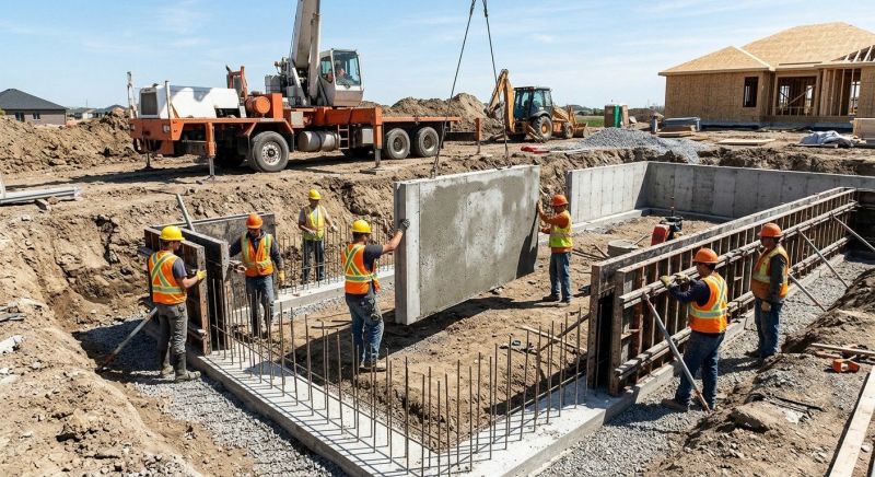 Foundation Construction in Wyandotte, MI