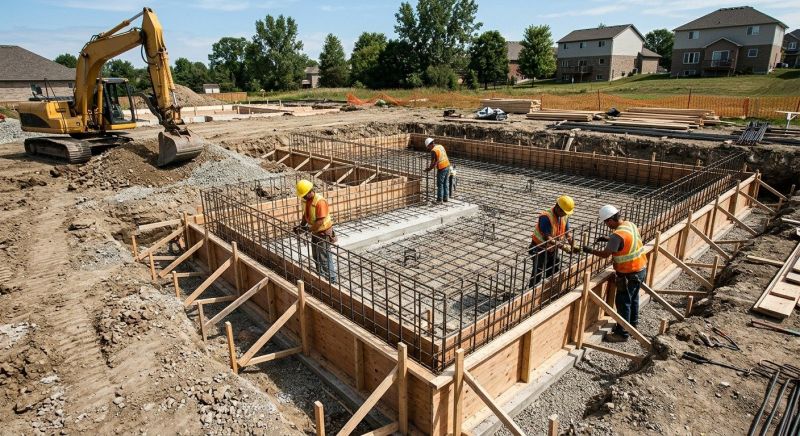 Foundation Construction in Wyandotte, MI