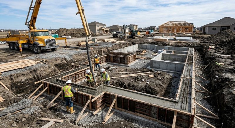 Home Foundation Installation in Carleton, MI
